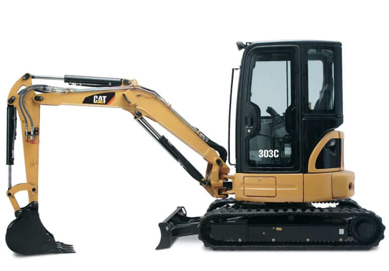Технические характеристики Caterpillar 303C CR