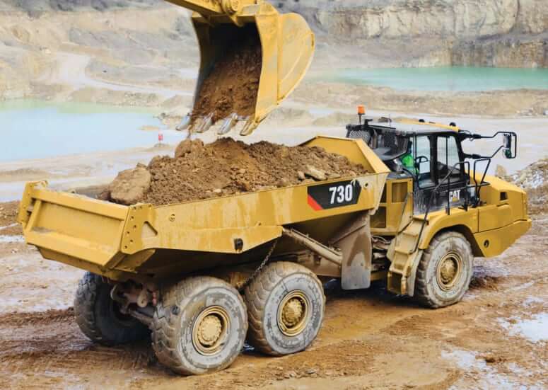 Вес и грузоподъемность Caterpillar 730