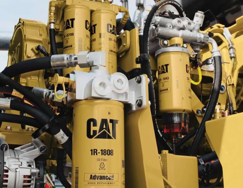 Объемы заправочных жидкостей самосвала Caterpillar 730