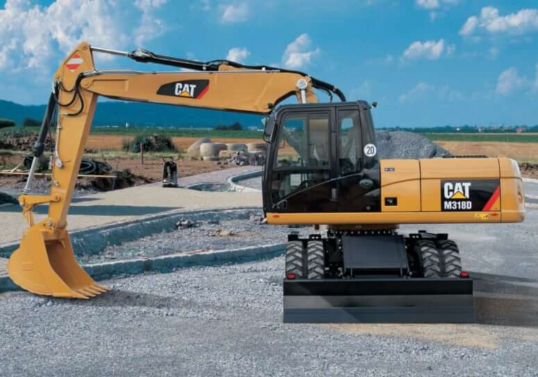 Технические характеристики Caterpillar M318D