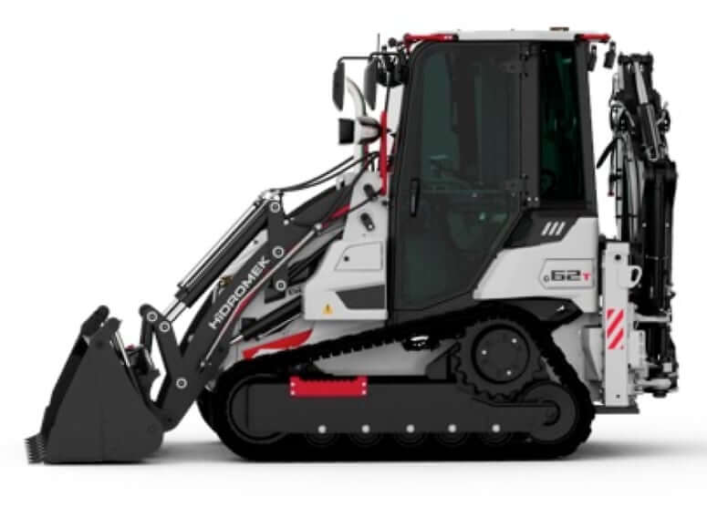 Вес гусеничного мини экскаватора-погрузчика Hidromek 62T