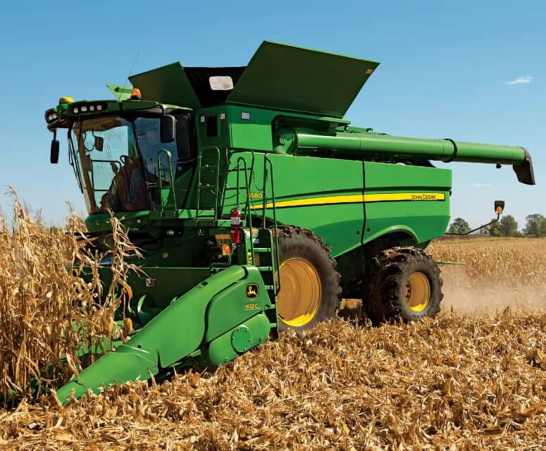 ТТХ комбайна John Deere S680