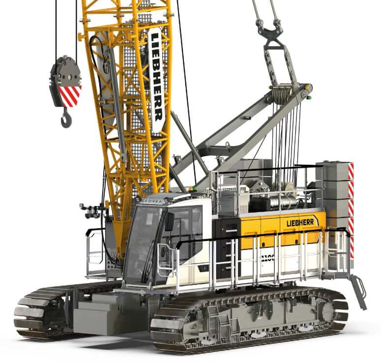 Технические характеристики крана Liebherr LR 1100