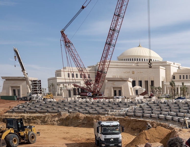 Строительство Большого Египетского музея в новой столице
