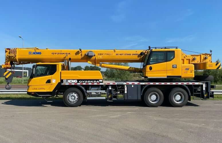 ТТХ автокрана XCMG QAY25